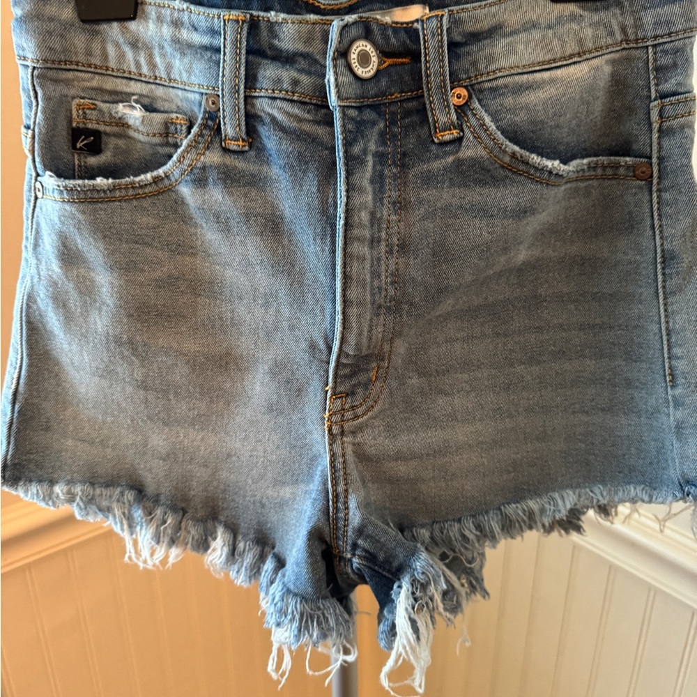 KanCan Light Blue Jean Shorts - Picture 2 of 8